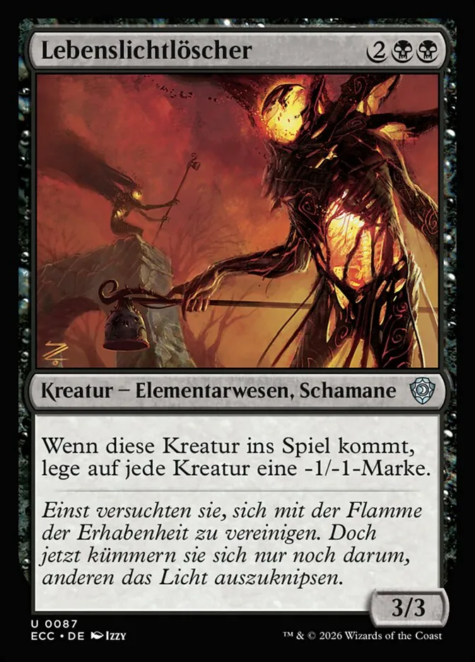 Lebenslichtlöscher kaufen - Lorwyn Eclipsed Commander bei TcG Love