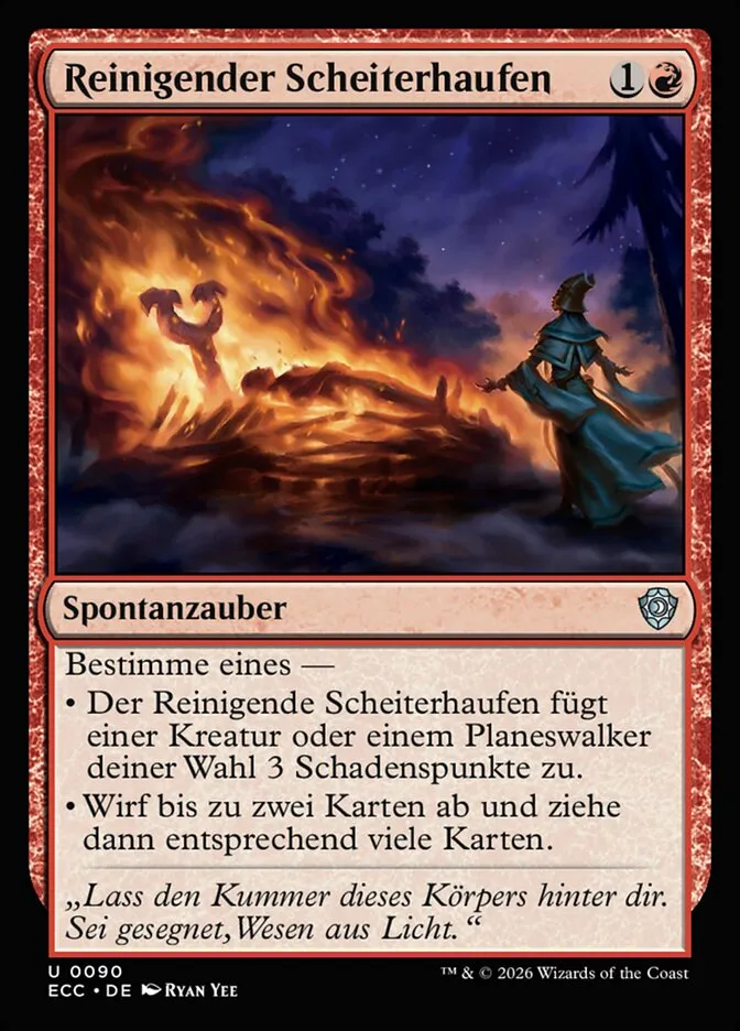Reinigender Scheiterhaufen kaufen - Lorwyn Eclipsed Commander bei TcG Love