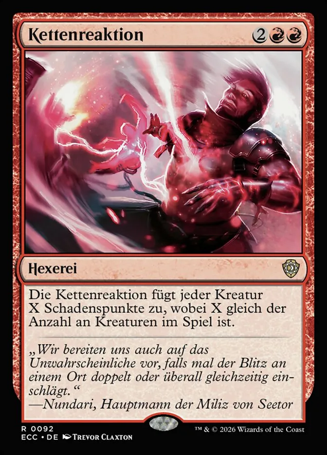 Kettenreaktion kaufen - Lorwyn Eclipsed Commander bei TcG Love