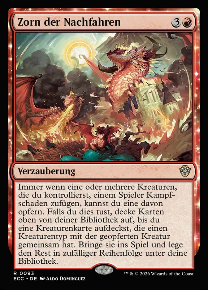 Zorn der Nachfahren kaufen - Lorwyn Eclipsed Commander bei TcG Love