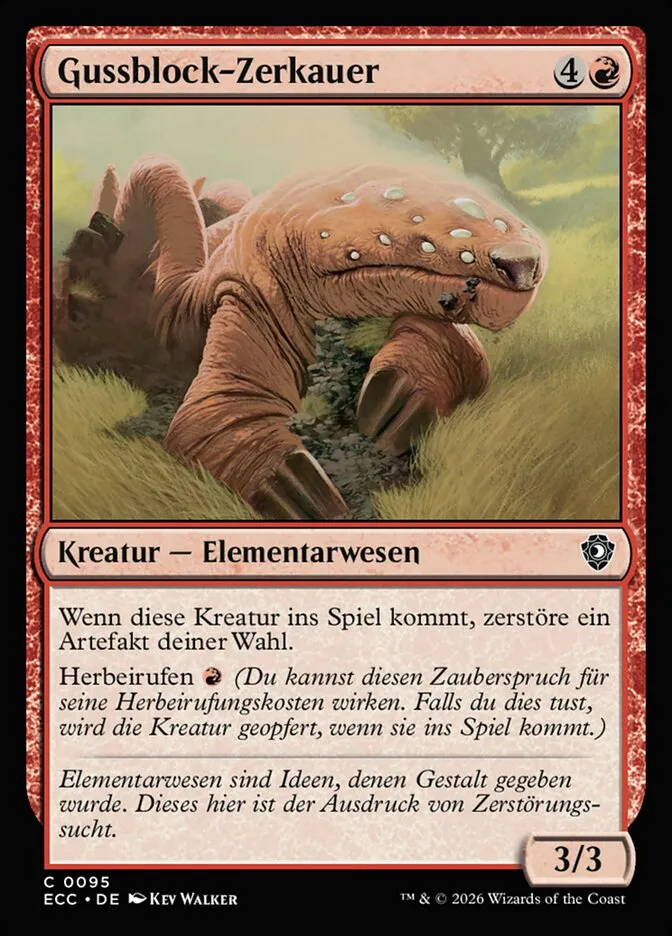 Gussblock-Zerkauer kaufen - Lorwyn Eclipsed Commander bei TcG Love