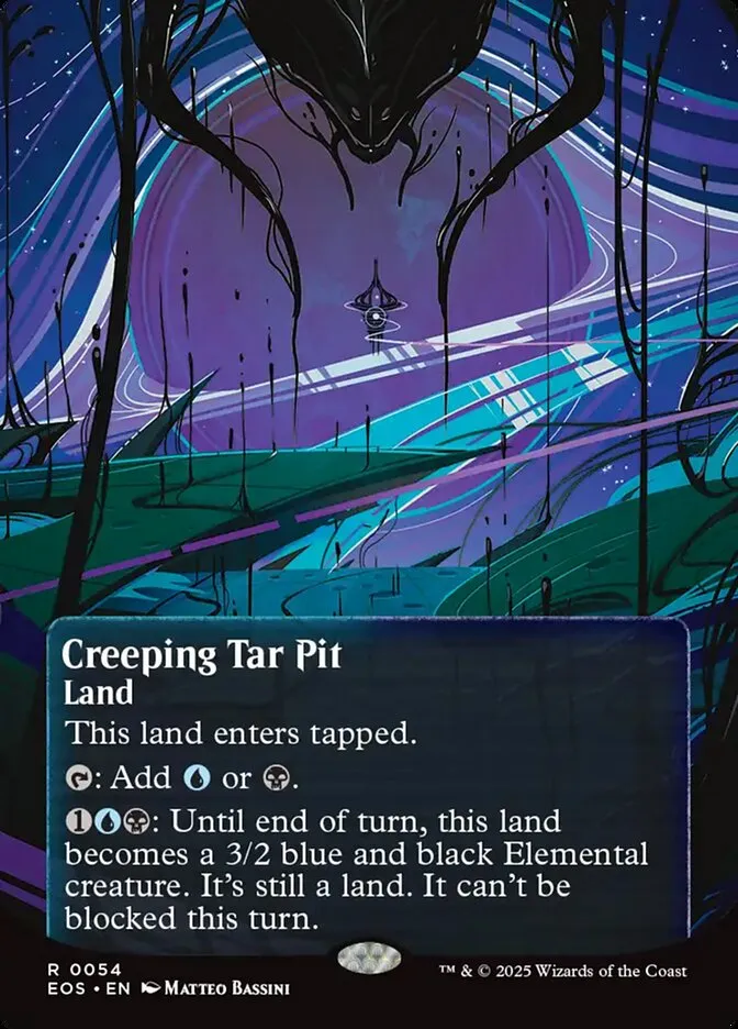 Creeping Tar Pit kaufen - Edge of Eternities: Stellar Sights bei TcG Love