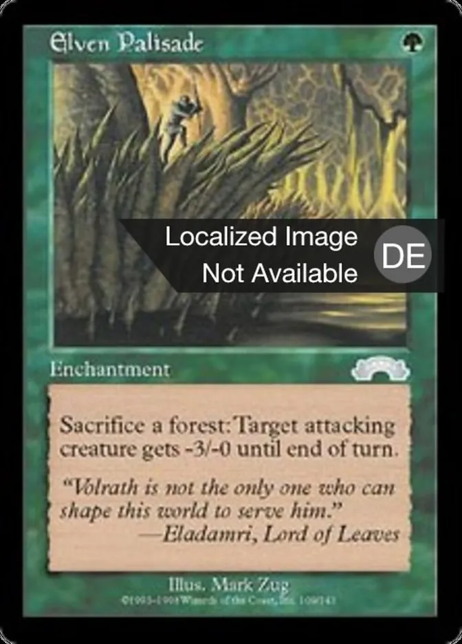 Elfische Pallisade kaufen - Exodus bei TcG Love