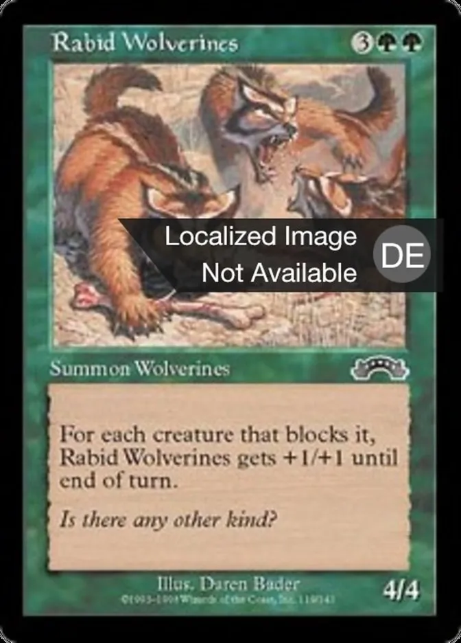 Tollwütige Vielfraße kaufen - Exodus bei TcG Love