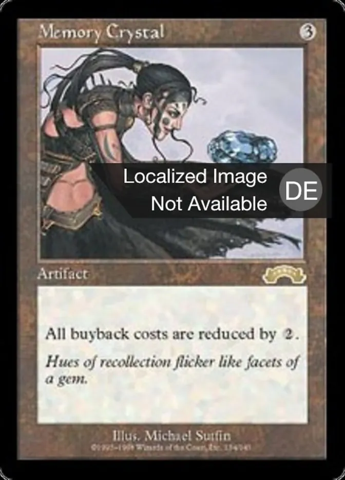 Gedächtniskristall kaufen - Exodus bei TcG Love