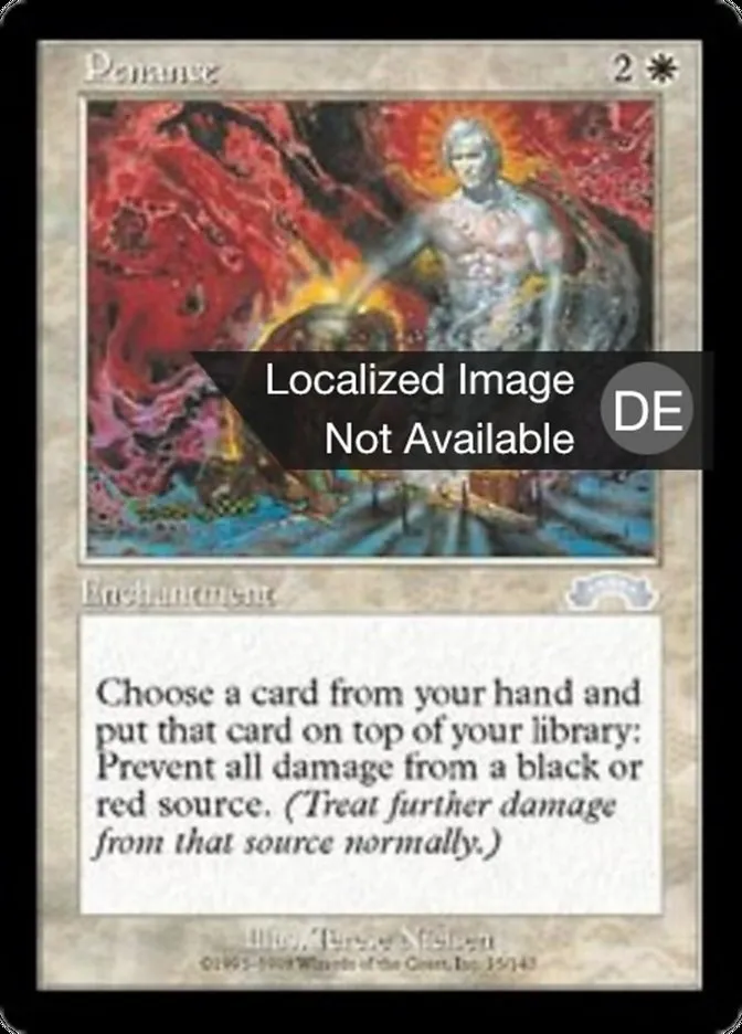 Buße kaufen - Exodus bei TcG Love