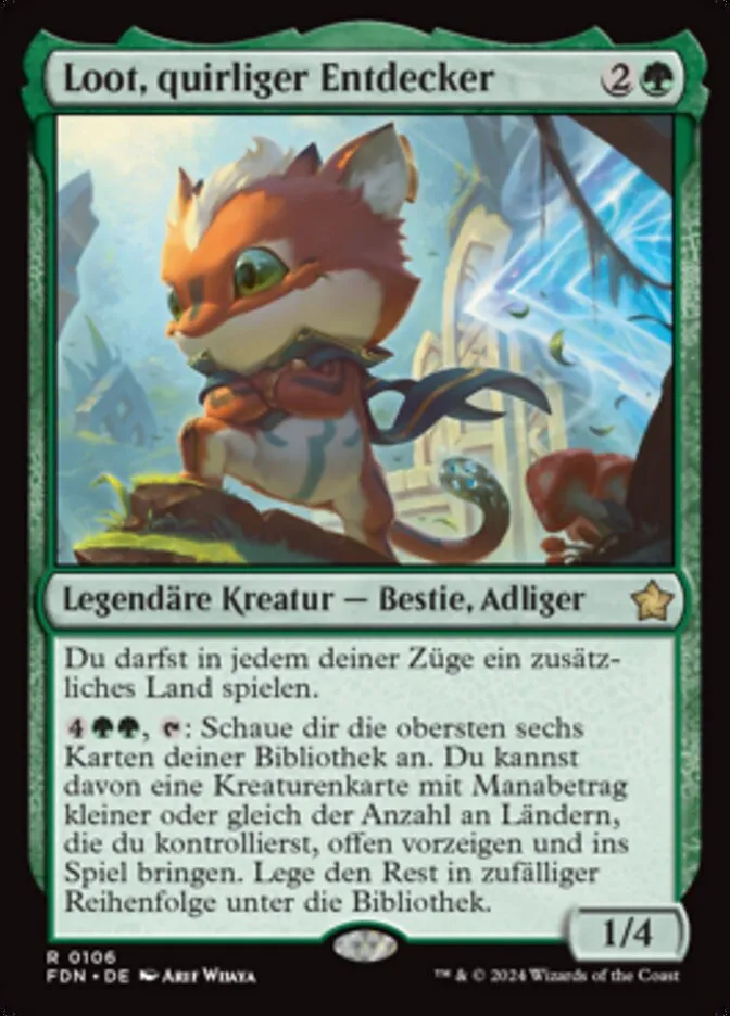 FDN-106-Loot--quirliger-Entdecker-de Loot, quirliger Entdecker kaufen - Foundations bei TcG Love