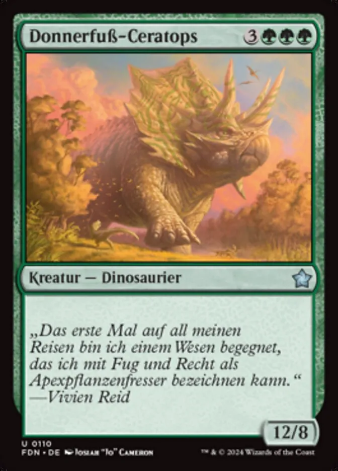 Donnerfuß-Ceratops kaufen - Foundations bei TcG Love
