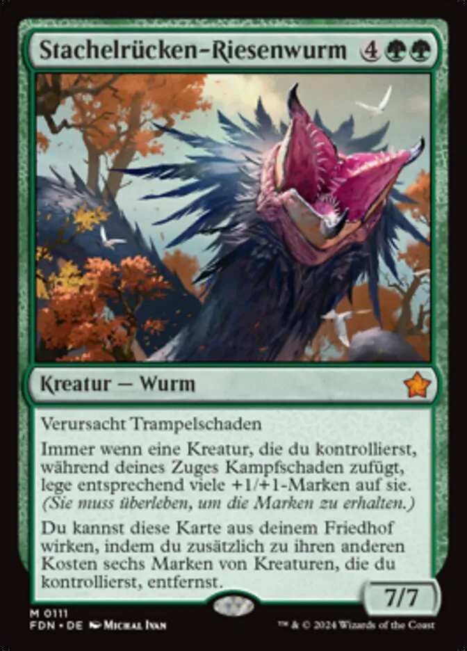 Stachelrücken-Riesenwurm kaufen - Foundations bei TcG Love