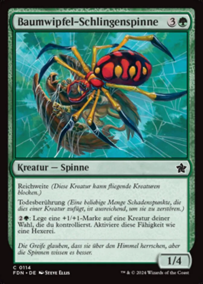 FDN-114-Baumwipfel-Schlingenspinne-de Baumwipfel-Schlingenspinne kaufen - Foundations bei TcG Love