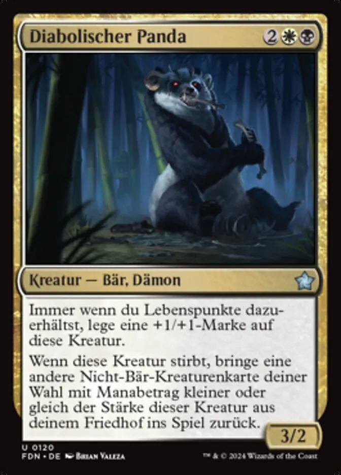 Diabolischer Panda kaufen - Foundations bei TcG Love