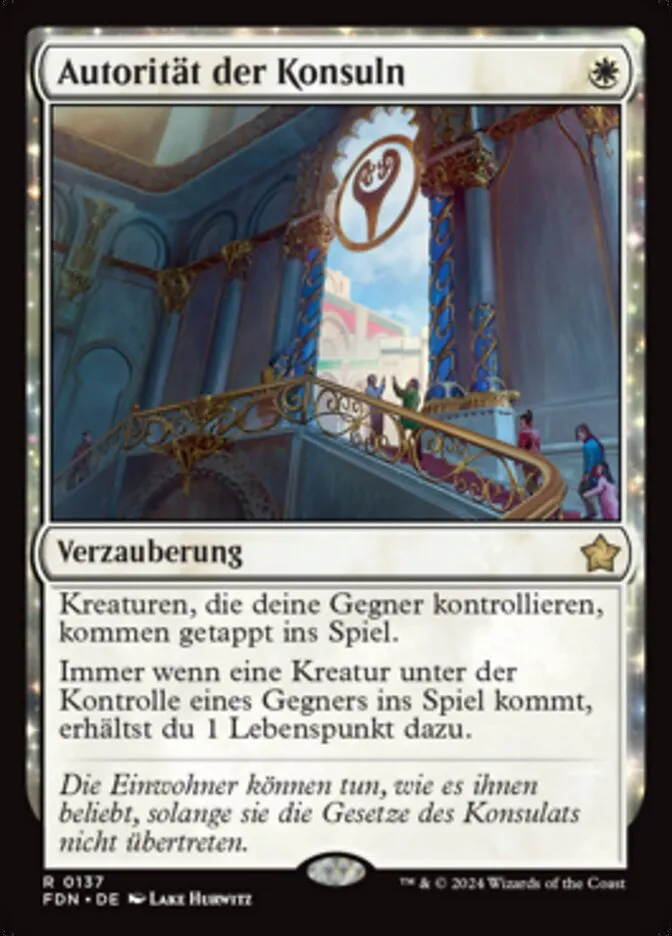 FDN-137-Autorit-t-der-Konsuln-de Autorität der Konsuln kaufen - Foundations bei TcG Love