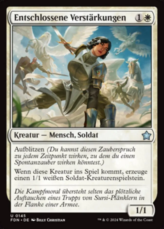 Entschlossene Verstärkungen kaufen - Foundations bei TcG Love
