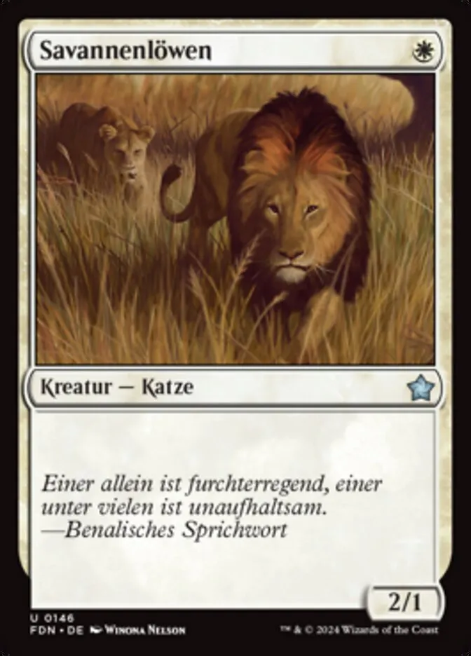 FDN-146-Savannenl-wen-de Savannenlöwen kaufen - Foundations bei TcG Love