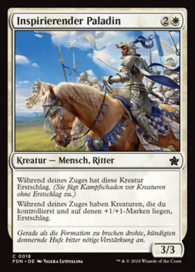 FDN-18-Inspirierender-Paladin-de Inspirierender Paladin kaufen - Foundations bei TcG Love
