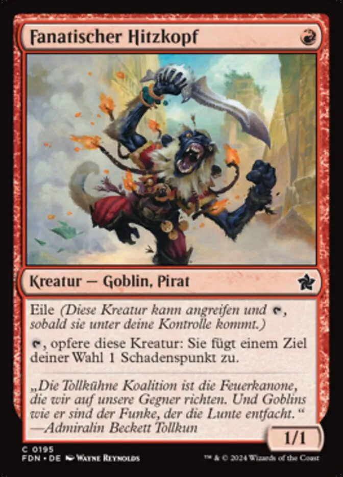 Fanatischer Hitzkopf kaufen - Foundations bei TcG Love