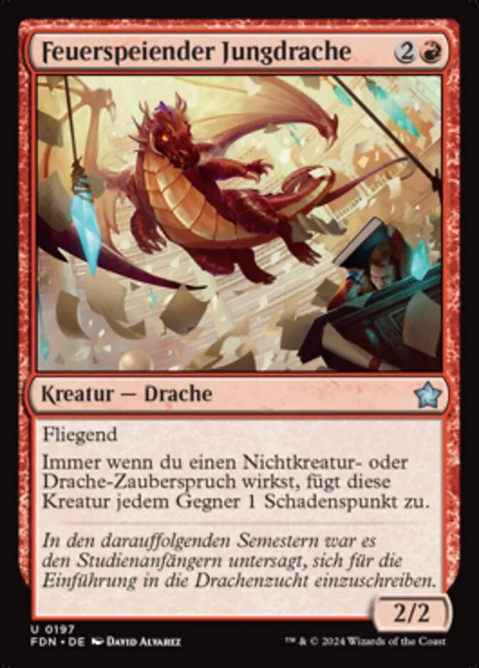 Feuerspeiender Jungdrache kaufen - Foundations bei TcG Love