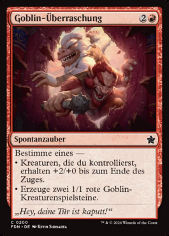 Goblin-Überraschung kaufen - Foundations bei TcG Love