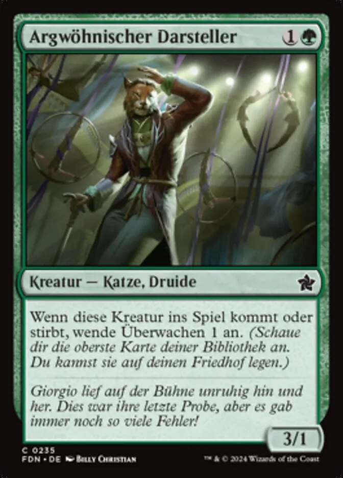 Argwöhnischer Darsteller kaufen - Foundations bei TcG Love