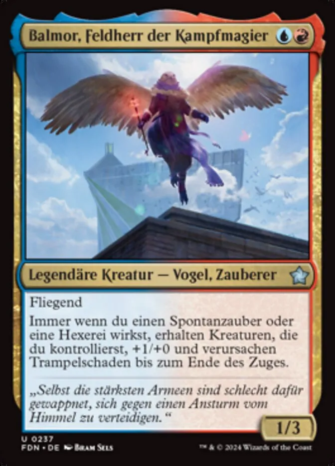 FDN-237-Balmor--Feldherr-der-Kampfmagier-de Balmor, Feldherr der Kampfmagier kaufen - Foundations bei TcG Love