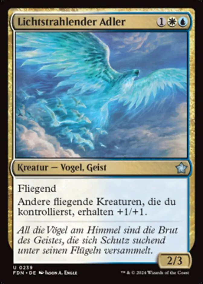 Lichtstrahlender Adler kaufen - Foundations bei TcG Love