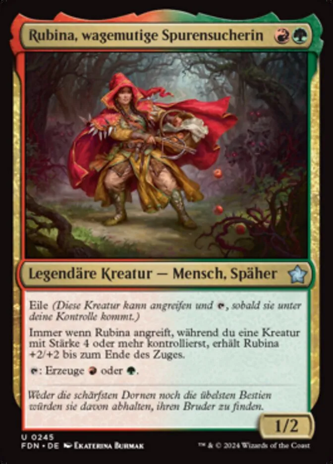 FDN-245-Rubina--wagemutige-Spurensucherin-de Rubina, wagemutige Spurensucherin kaufen - Foundations bei TcG Love