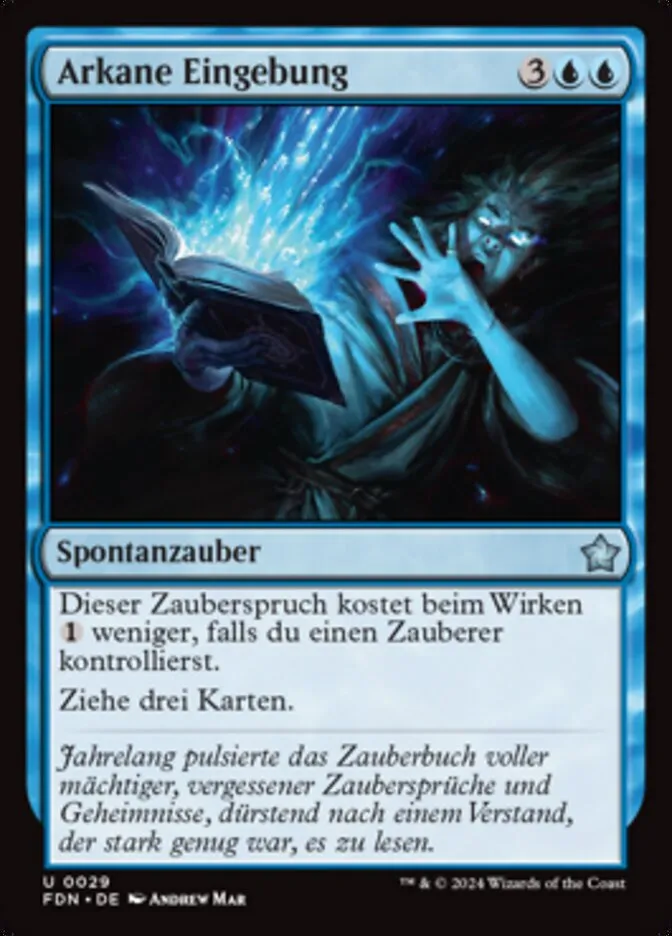 FDN-29-Arkane-Eingebung-de Arkane Eingebung kaufen - Foundations bei TcG Love
