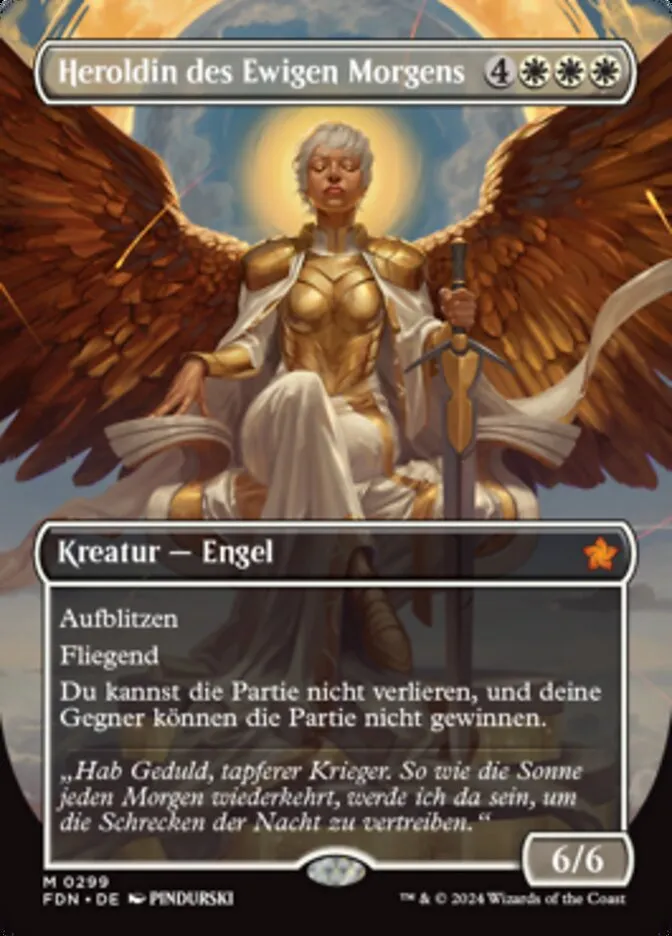 FDN-299-Heroldin-des-Ewigen-Morgens-de Heroldin des Ewigen Morgens kaufen - Foundations bei TcG Love