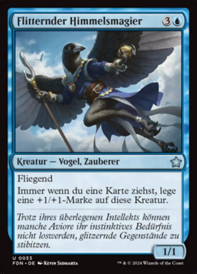 FDN-33-Flitternder-Himmelsmagier-de Flitternder Himmelsmagier kaufen - Foundations bei TcG Love