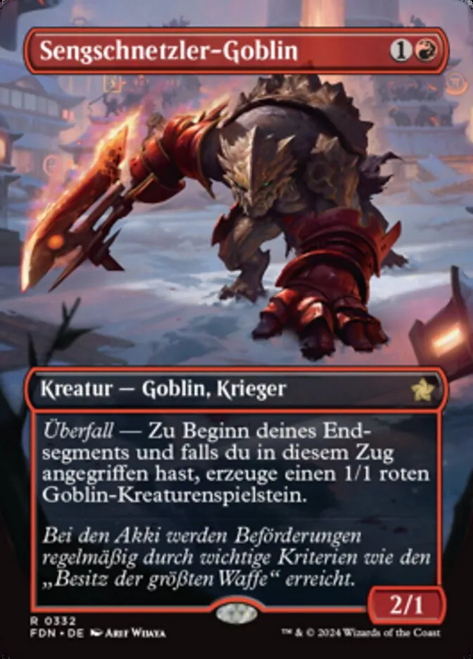 FDN-332-Sengschnetzler-Goblin-de Sengschnetzler-Goblin kaufen - Foundations bei TcG Love