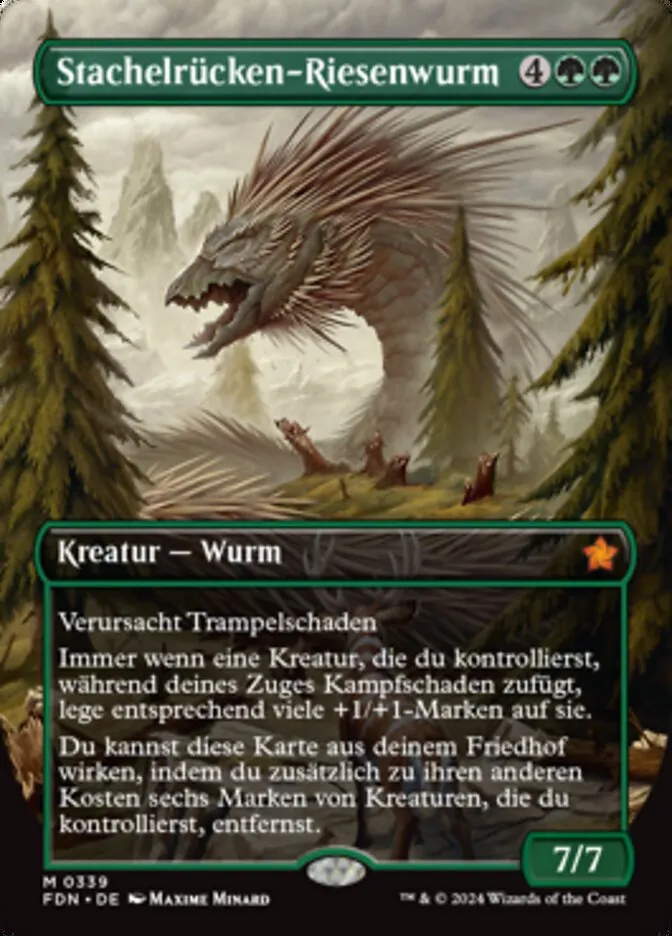 Stachelrücken-Riesenwurm kaufen - Foundations bei TcG Love
