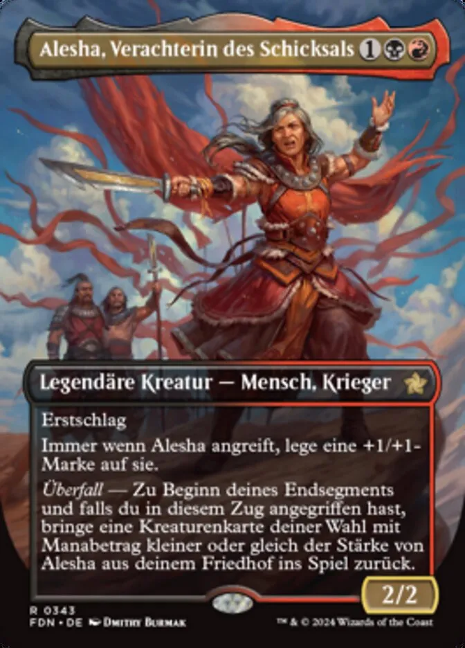 FDN-343-Alesha--Verachterin-des-Schicksals-de Alesha, Verachterin des Schicksals kaufen - Foundations bei TcG Love