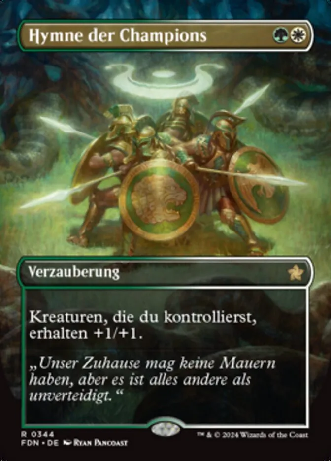Hymne der Champions kaufen - Foundations bei TcG Love