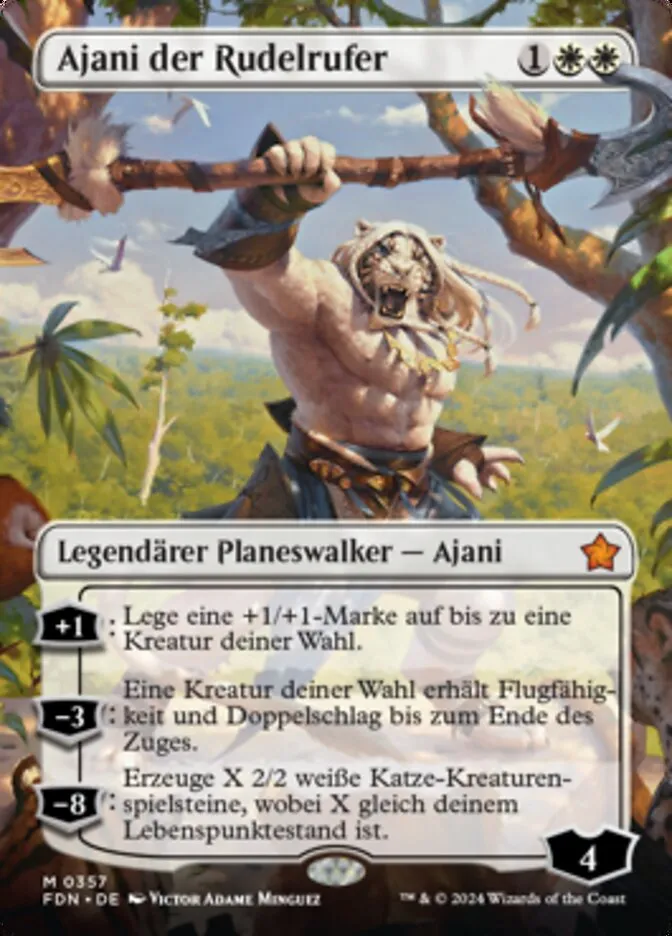 Ajani der Rudelrufer kaufen - Foundations bei TcG Love