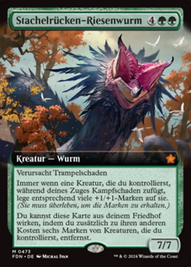 Stachelrücken-Riesenwurm kaufen - Foundations bei TcG Love