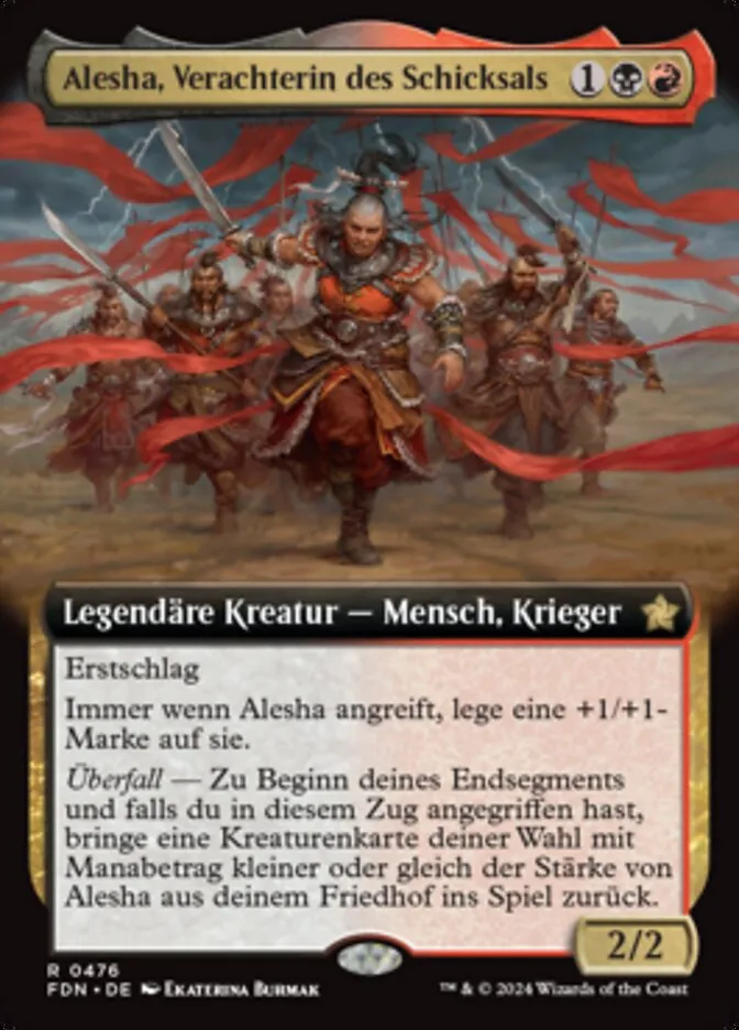 Alesha, Verachterin des Schicksals kaufen - Foundations bei TcG Love