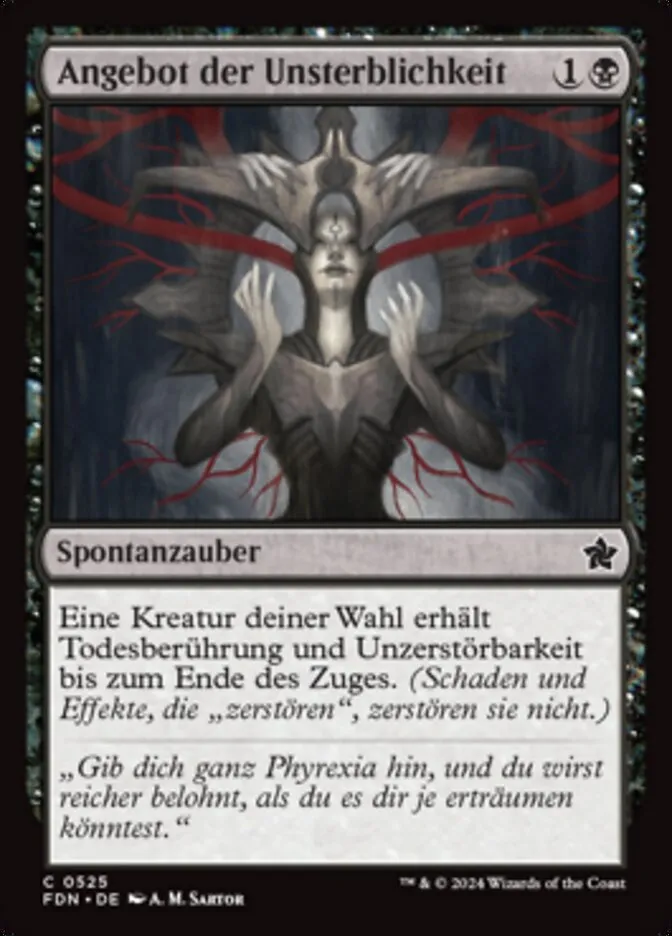 Angebot der Unsterblichkeit kaufen - Foundations bei TcG Love