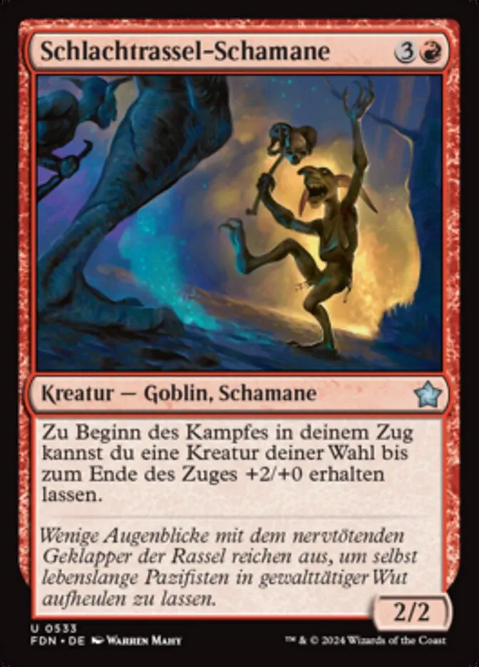Schlachtrassel-Schamane kaufen - Foundations bei TcG Love