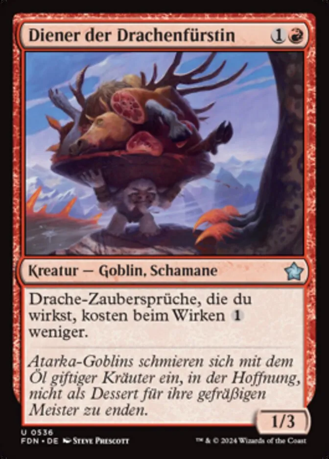 FDN-536-Diener-der-Drachenf-rstin-de Diener der Drachenfürstin kaufen - Foundations bei TcG Love