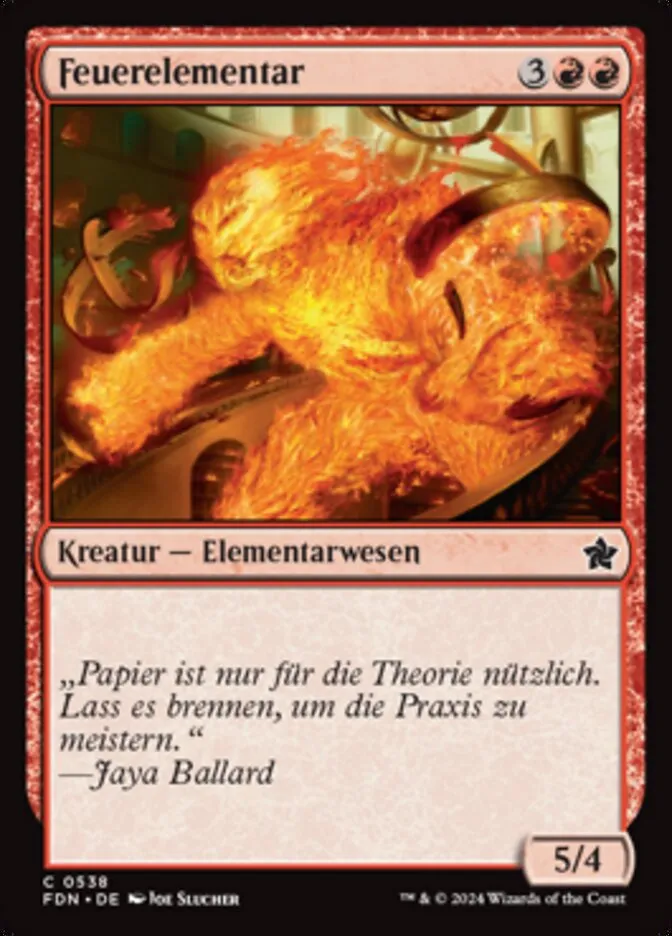 Feuerelementar kaufen - Foundations bei TcG Love