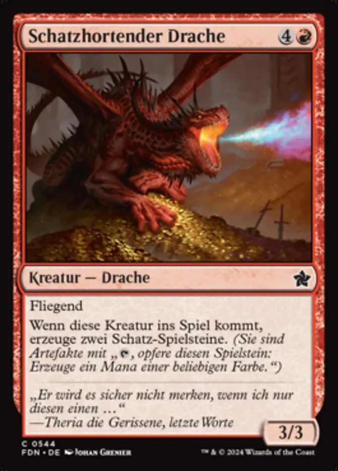 Schatzhortender Drache kaufen - Foundations bei TcG Love