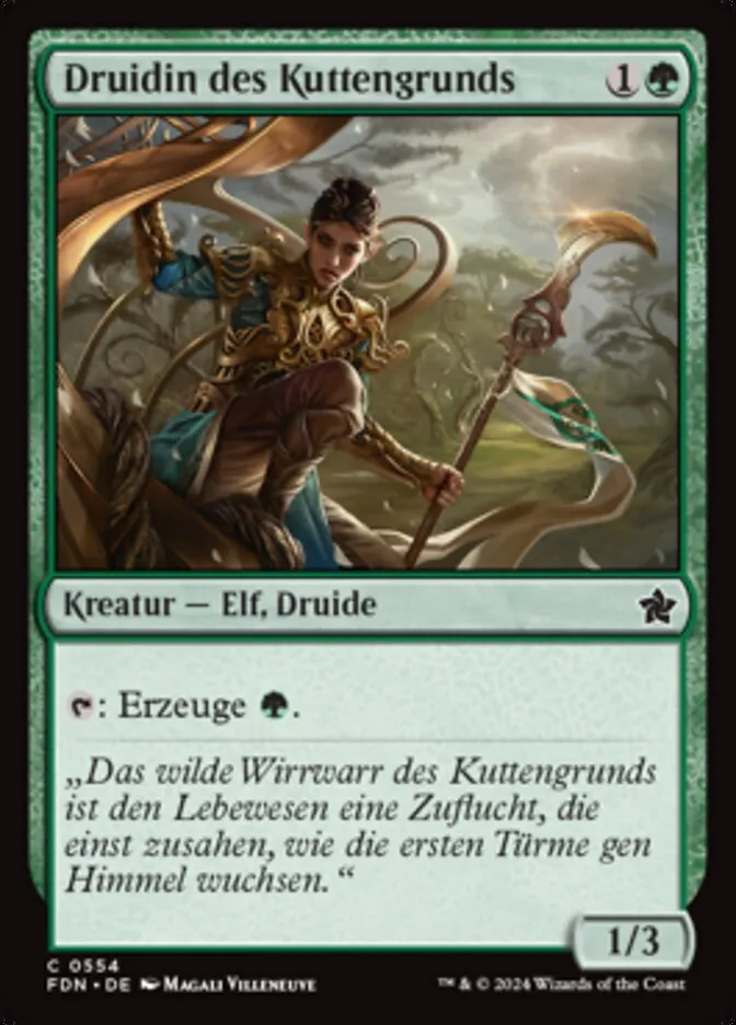 Druidin des Kuttengrunds kaufen - Foundations bei TcG Love