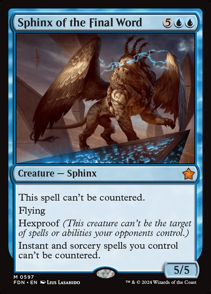 Sphinx of the Final Word kaufen - Foundations bei TcG Love