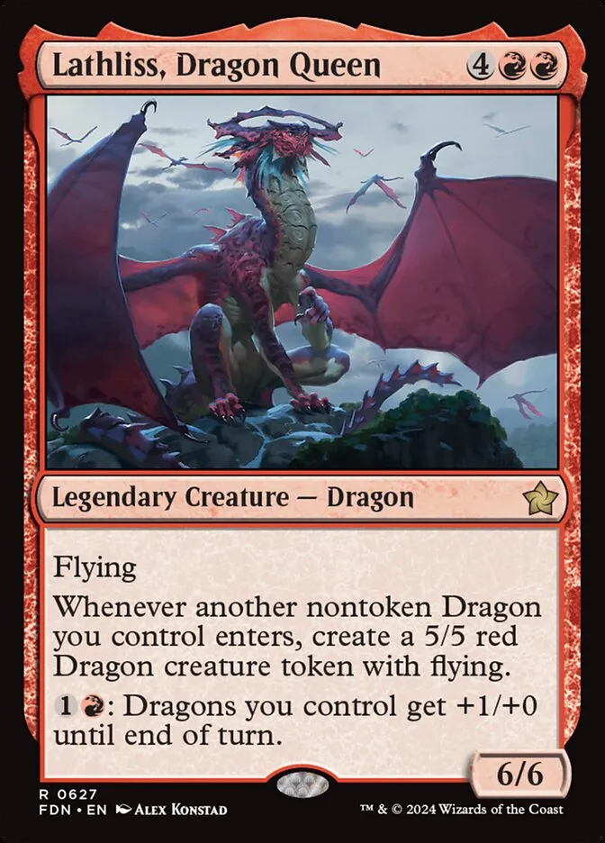FDN-627-Lathliss--Dragon-Queen Lathliss, Dragon Queen kaufen - Foundations bei TcG Love