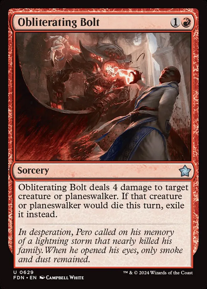 Obliterating Bolt kaufen - Foundations bei TcG Love