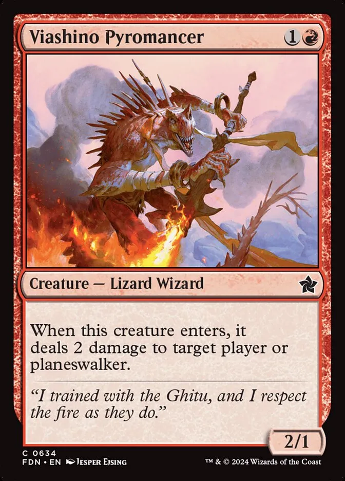 Viashino Pyromancer kaufen - Foundations bei TcG Love