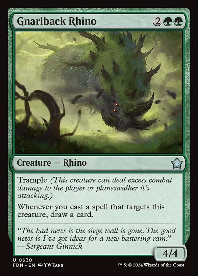 Gnarlback Rhino kaufen - Foundations bei TcG Love