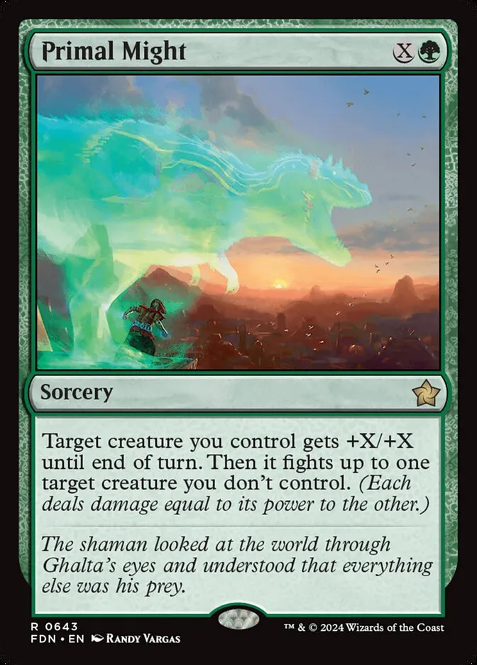 FDN-643-Primal-Might Primal Might kaufen - Foundations bei TcG Love