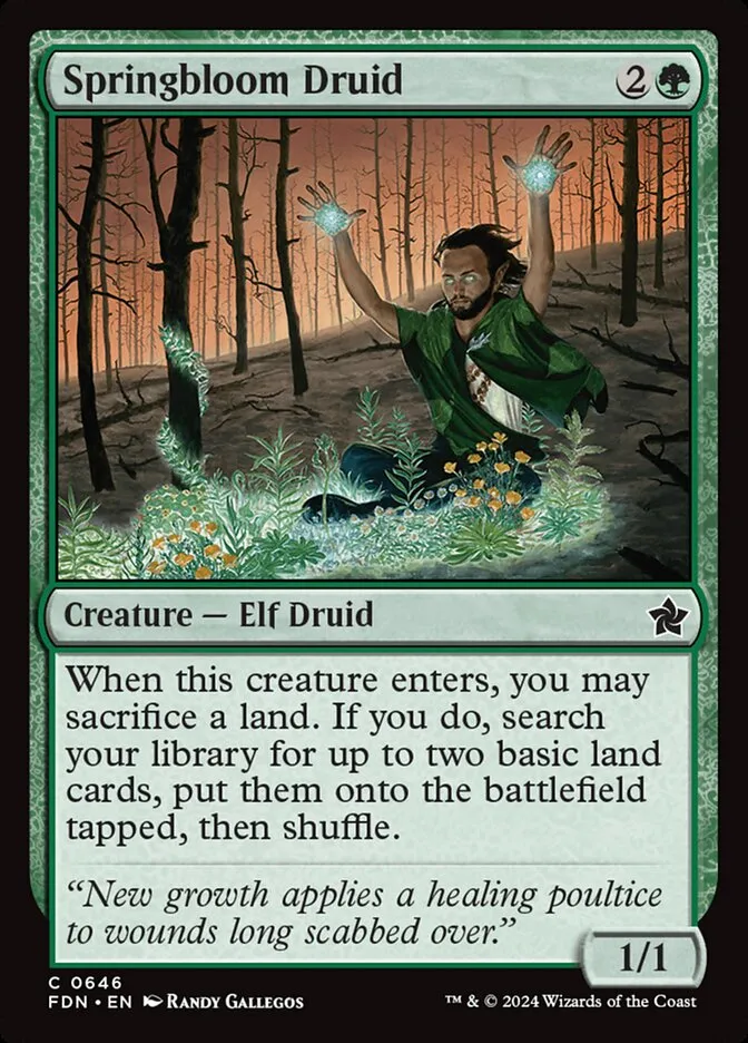 Springbloom Druid kaufen - Foundations bei TcG Love