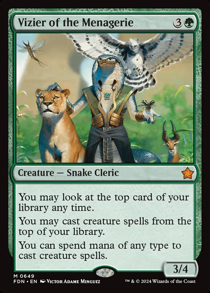 Vizier of the Menagerie kaufen - Foundations bei TcG Love